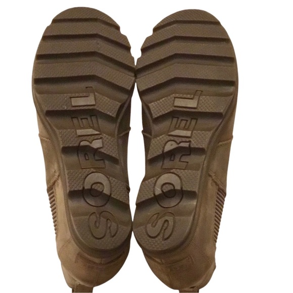 SOREL Joan of Arctic Size: 7.5 Waterproof Chelsea II Wedge Ankle Boots Lug Sole - Picture 14 of 15